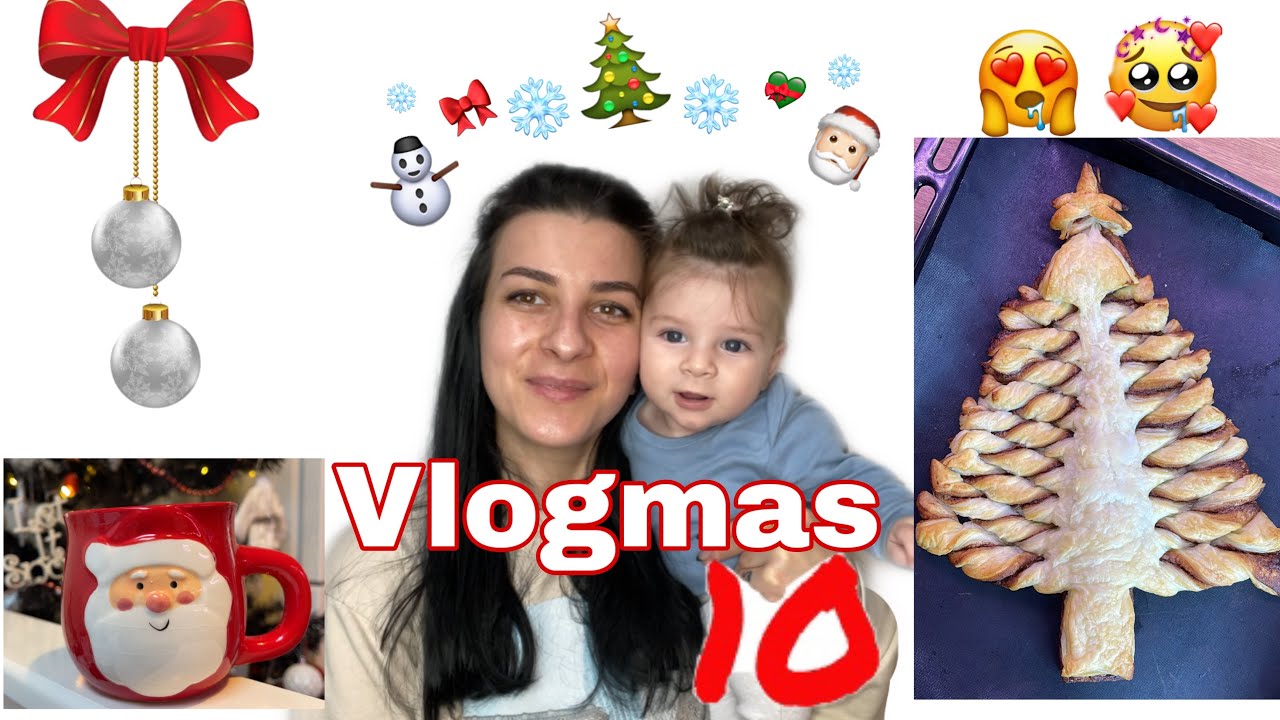 VLOGMAS 2022🎄//Si te bejme 'pemen e krishtlindjeve me nutela'? #nutella #christmas #tree