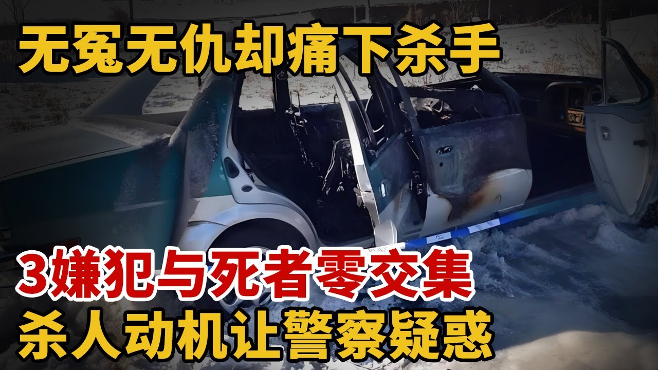 无冤无仇却痛下杀手，3嫌犯与死者零交集，杀人动机让警察疑惑【中国10年大案回顾】