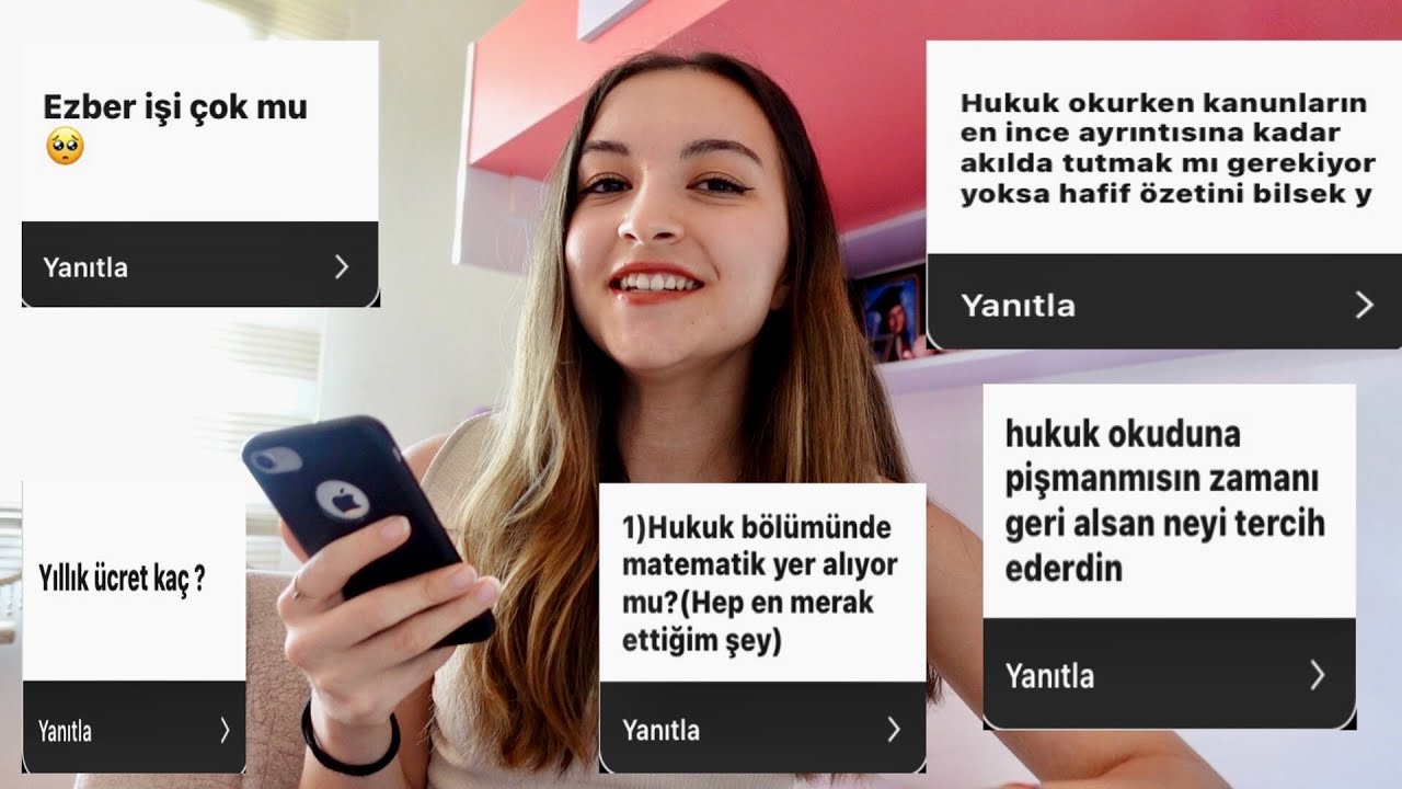 Hukukla İlgili Merak Ettiğiniz Sorular | SORU&CEVAP #yks