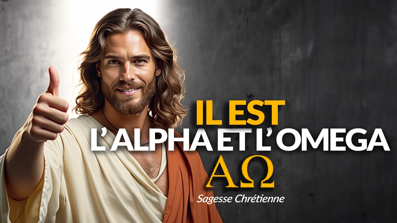 ✝️ DÉCOUVRE L’ALPHA ET L’OMÉGA, SAGESSE CHRÉTIENNE ET FOI EN JÉSUS