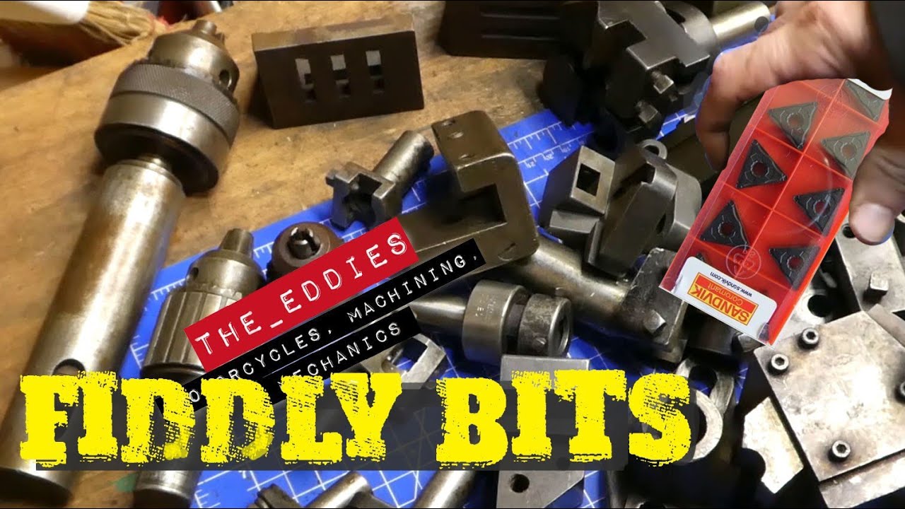 Fiddly Bits - Turret lathe tooling, FAKE carbide, & a thank you! Shop update