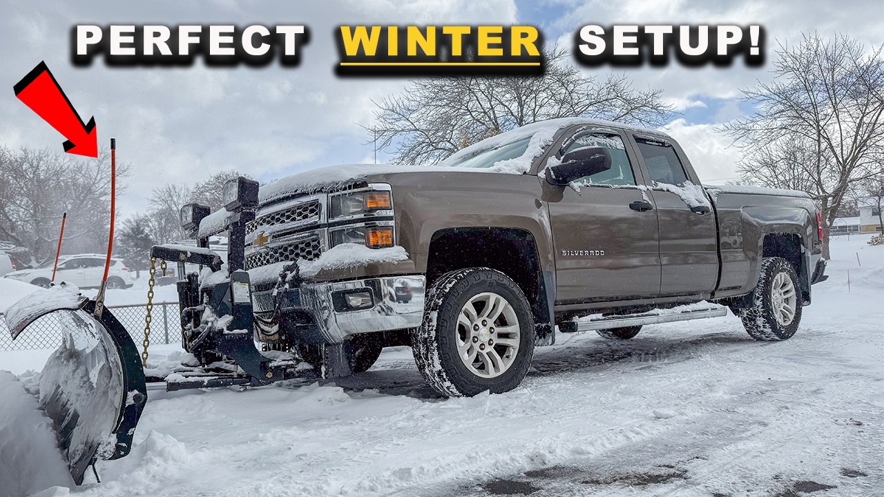 The Ultimate Snow Plow for Half Ton Pickup Trucks - Silverado, F150, Ram, Sierra