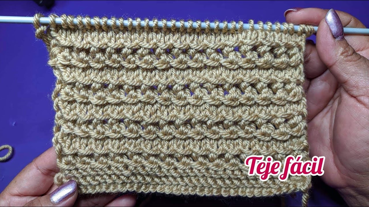 TEJE FACIL Y RAPIDO PUNTO HORIZONTES