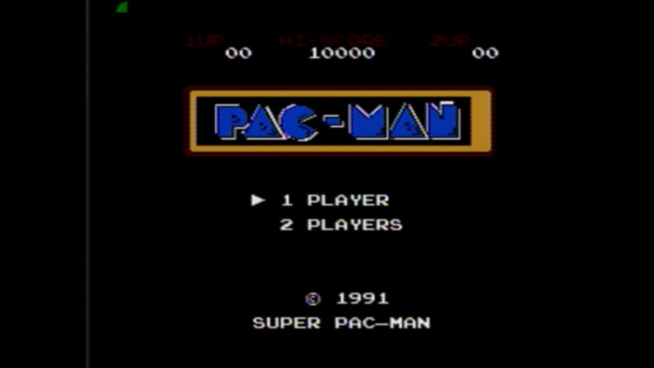 FAST PACMAN (Pac-Man Hack) Famicom NES
