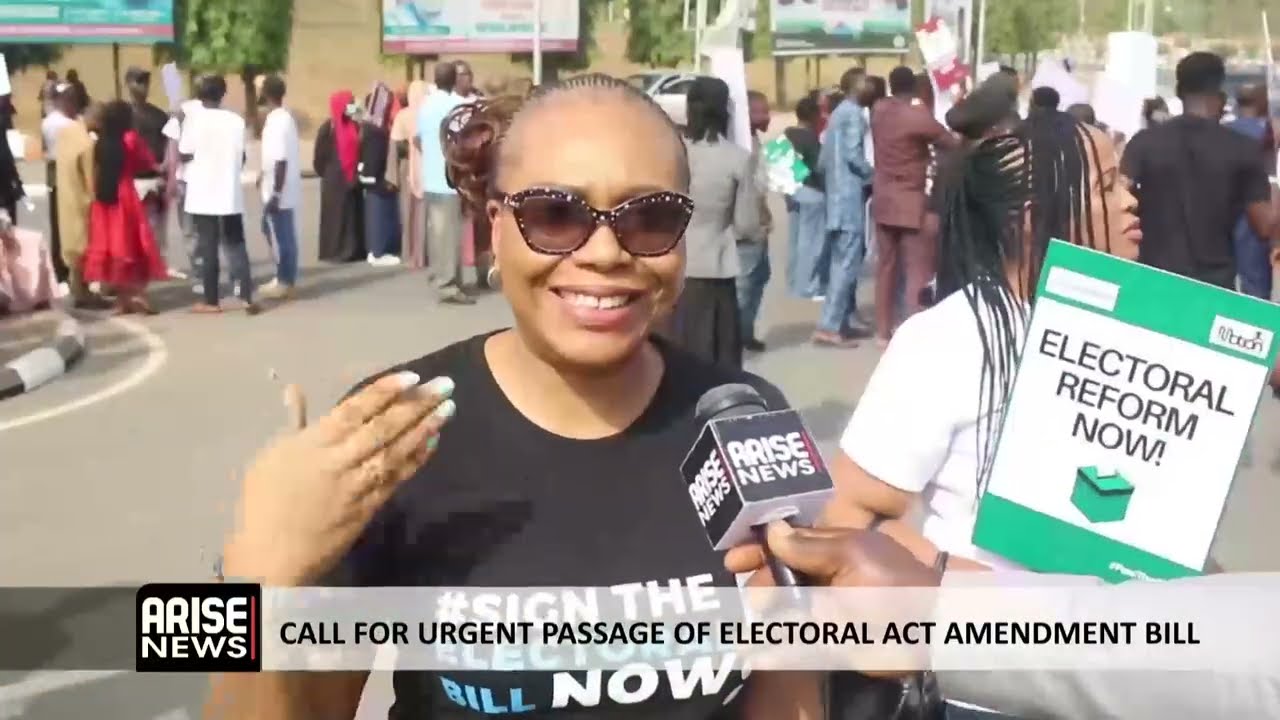 2027 POLLS: SITUATION ROOM PROTESTS ELECTORAL BILL DELAY 