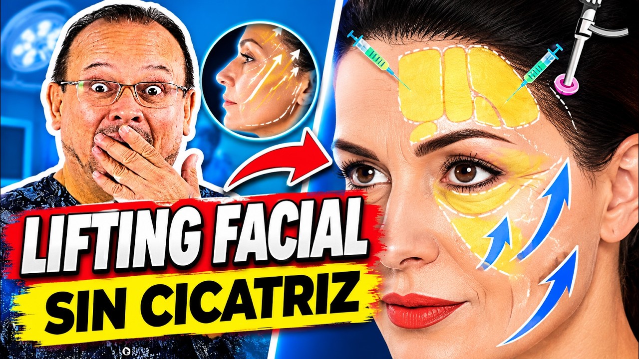 Lifting Facial Endoscópico: Lo ÚLTIMO para eliminar la flacidez