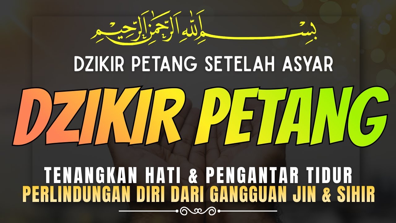 LIVE DZIKIR PETANG | Pelindung dari Segala Bahaya & Pembuka Pintu Rezeki | Doa Sore Menenangkan Hati