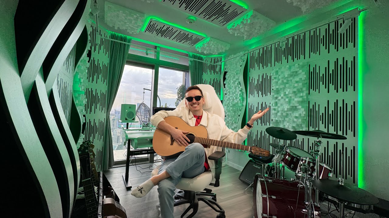 MY NEW $100,000 STUDIO !!!