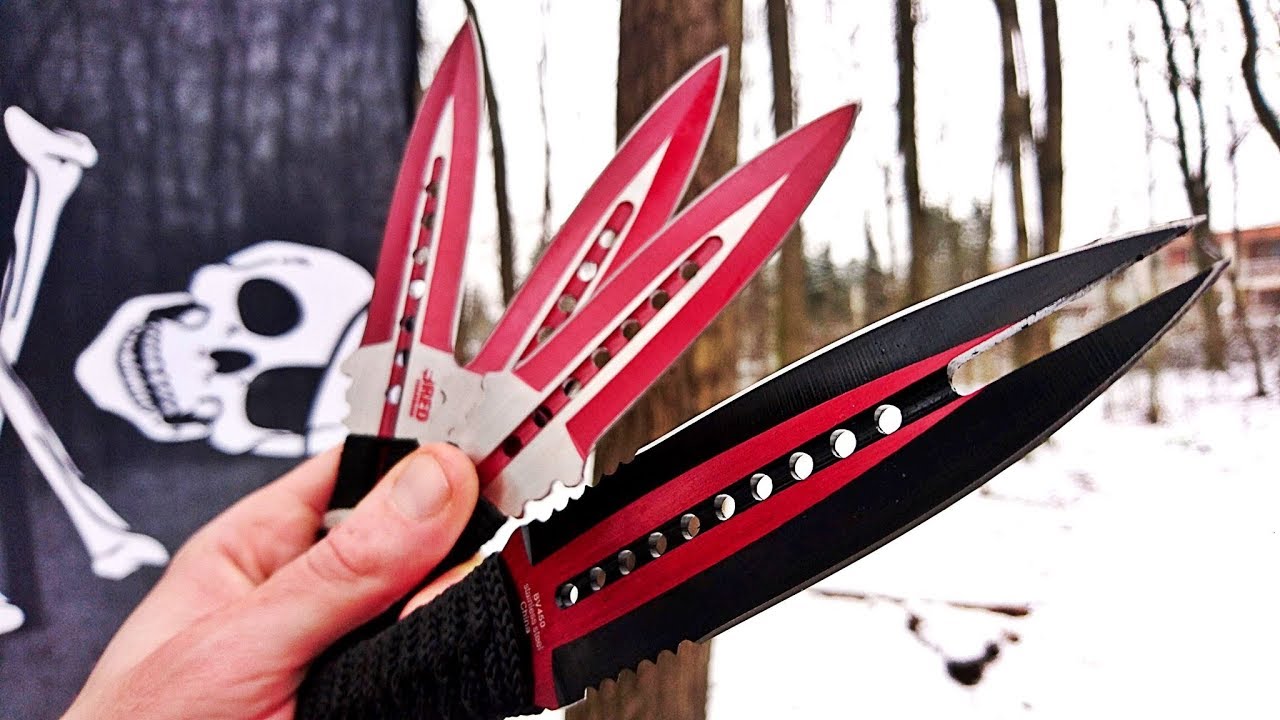 Mortal Kombat Throwing (Mystery Throwing Knives Unboxing/Test)