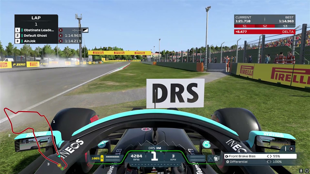 F1 2021 When you have a bad lap in time trial