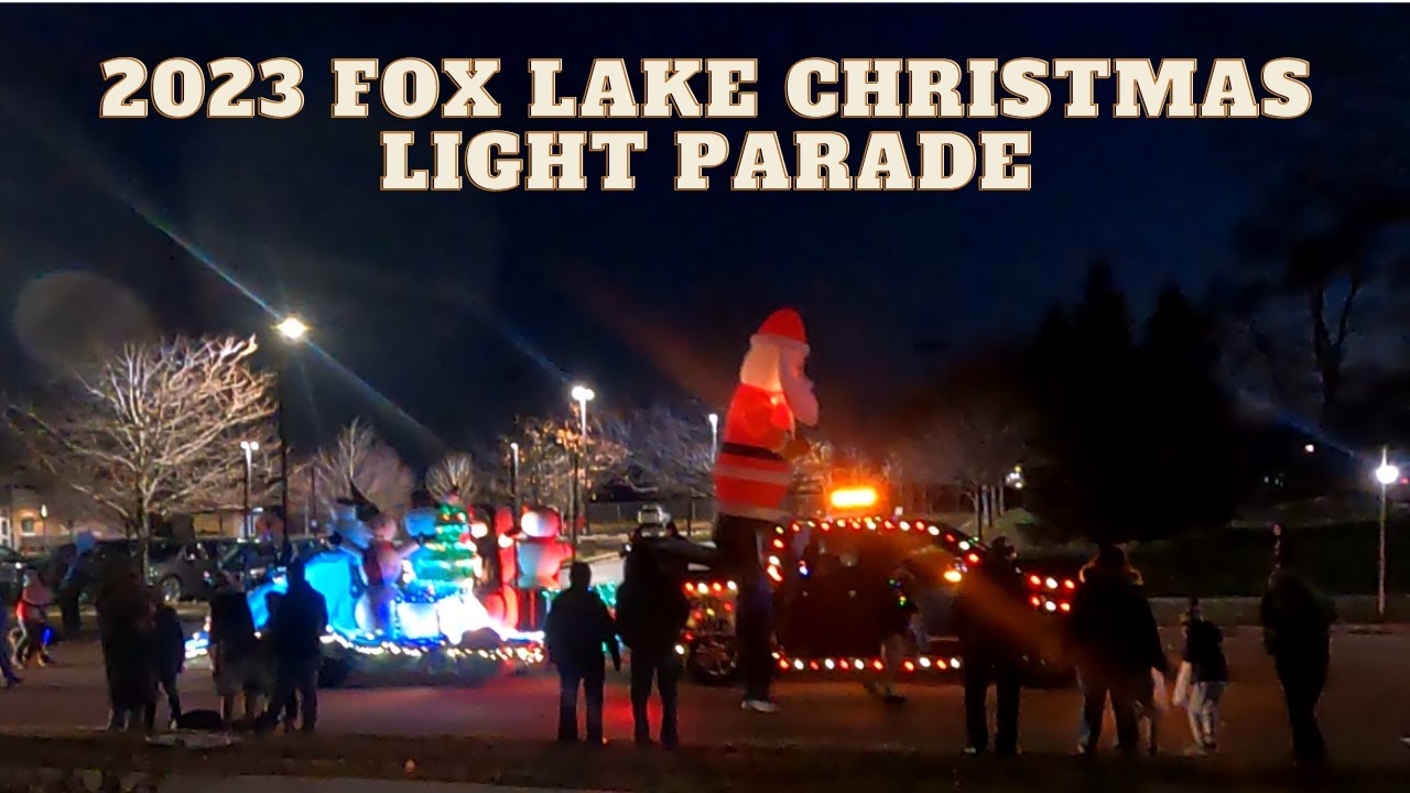 2023 Fox Lake Christmas light parade