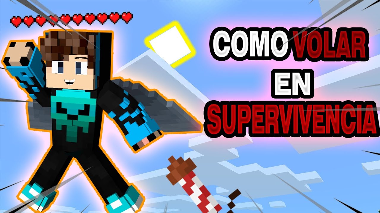 como USAR las ELITRAS en MINECRAFT 🚀