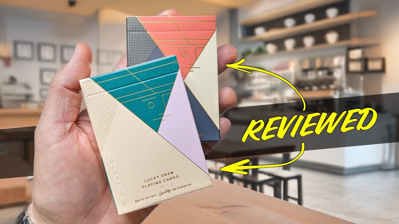 Lucky Draw Playing Cards Deck Review, Comparison, and Giveaway!