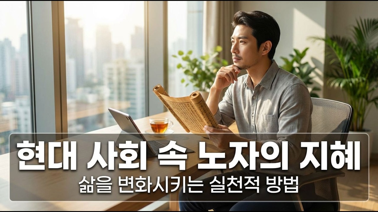노자의 가르침: 당신의 삶을 변화시킬 단 하나의 원칙