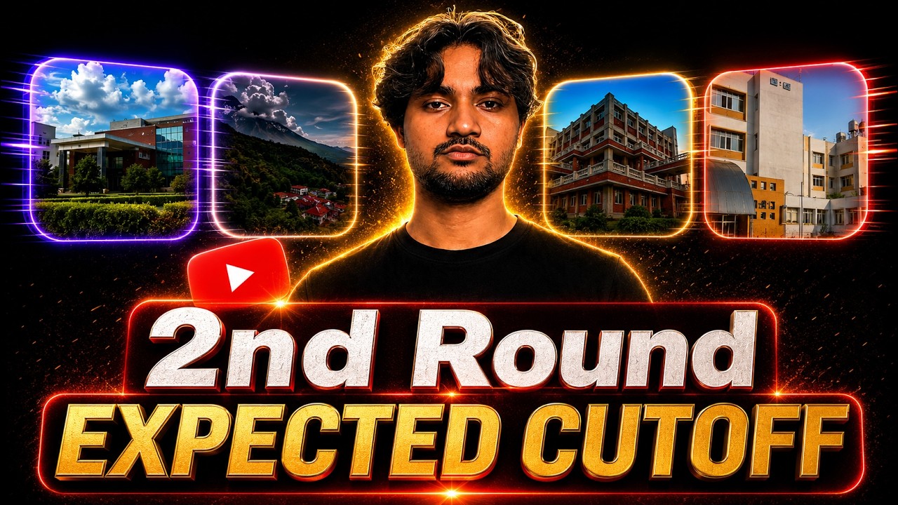 IAT 2026 IISER Counselling: Round 2 Expected Cutoff & Seat Allotment Analysis🔥