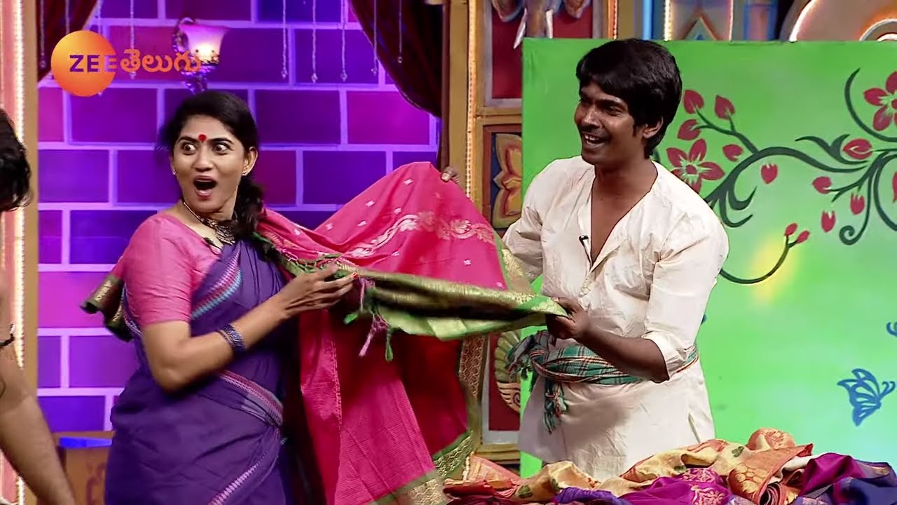A Very Different Saree Salesman - Adhirindi Comedy Show - Dhanraj Blasters - Ep 6 - Zee Telugu