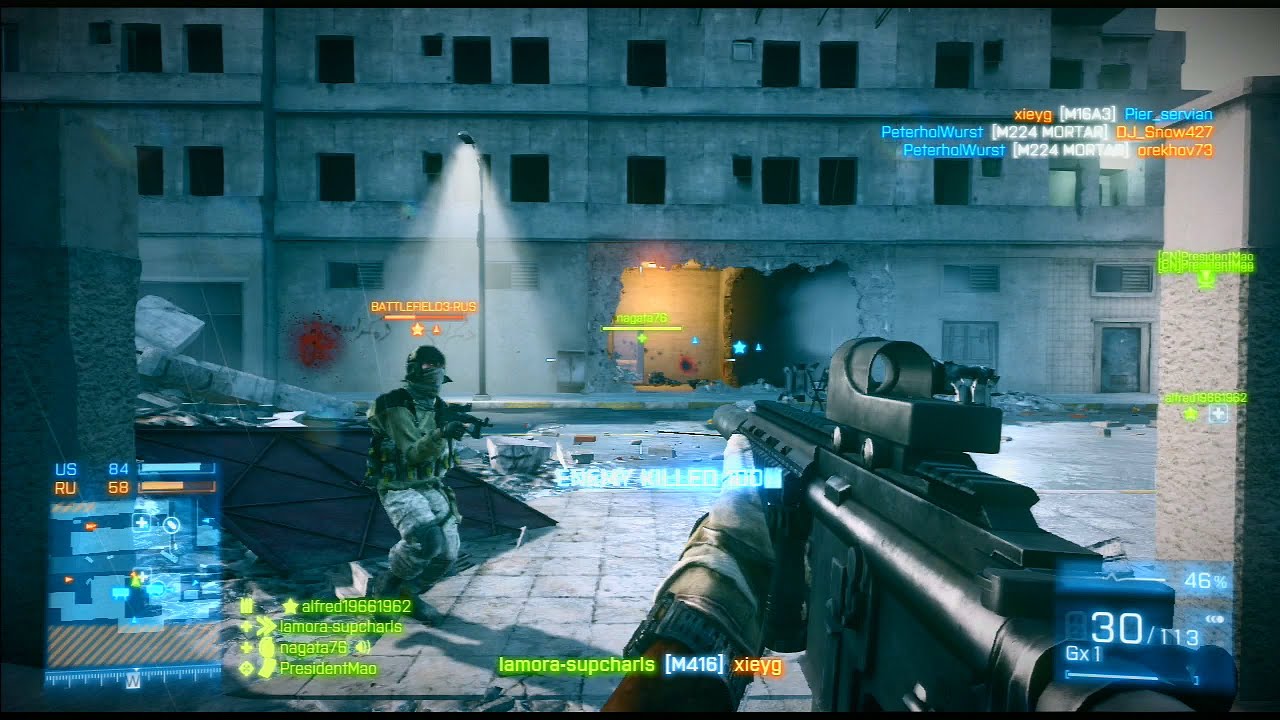 Battlefield 3 Multiplayer Team Deathmatch Gameplay 36