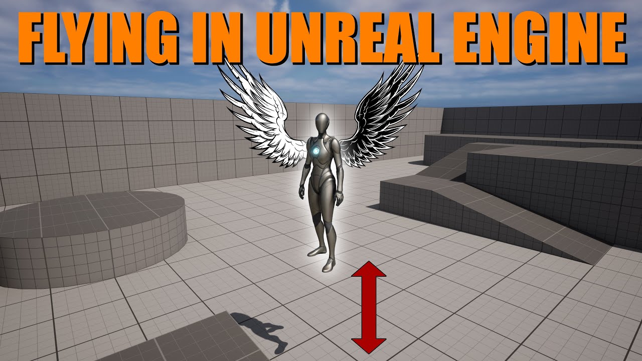 How To Fly In Unreal Engine 5 | Part 1/2 (Tutorial)