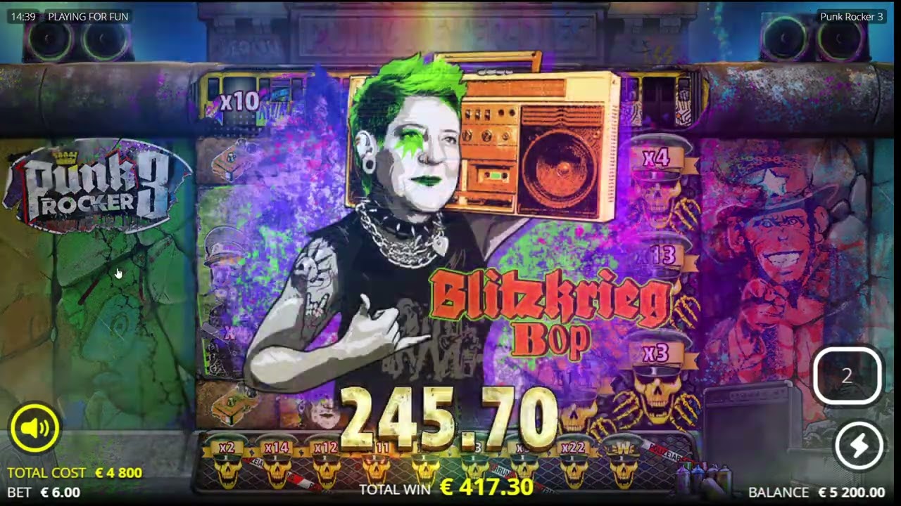 Punk Rocker 3 🎸 Super Bonus Showcase | New Slot 2026 | NoLimit City