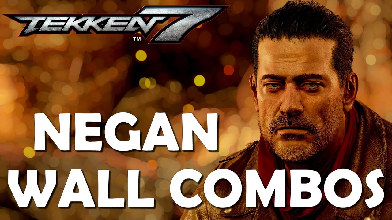 Tekken 7 Season 3 - Negan wall combos (w/ balcony, wall and floor breaks)