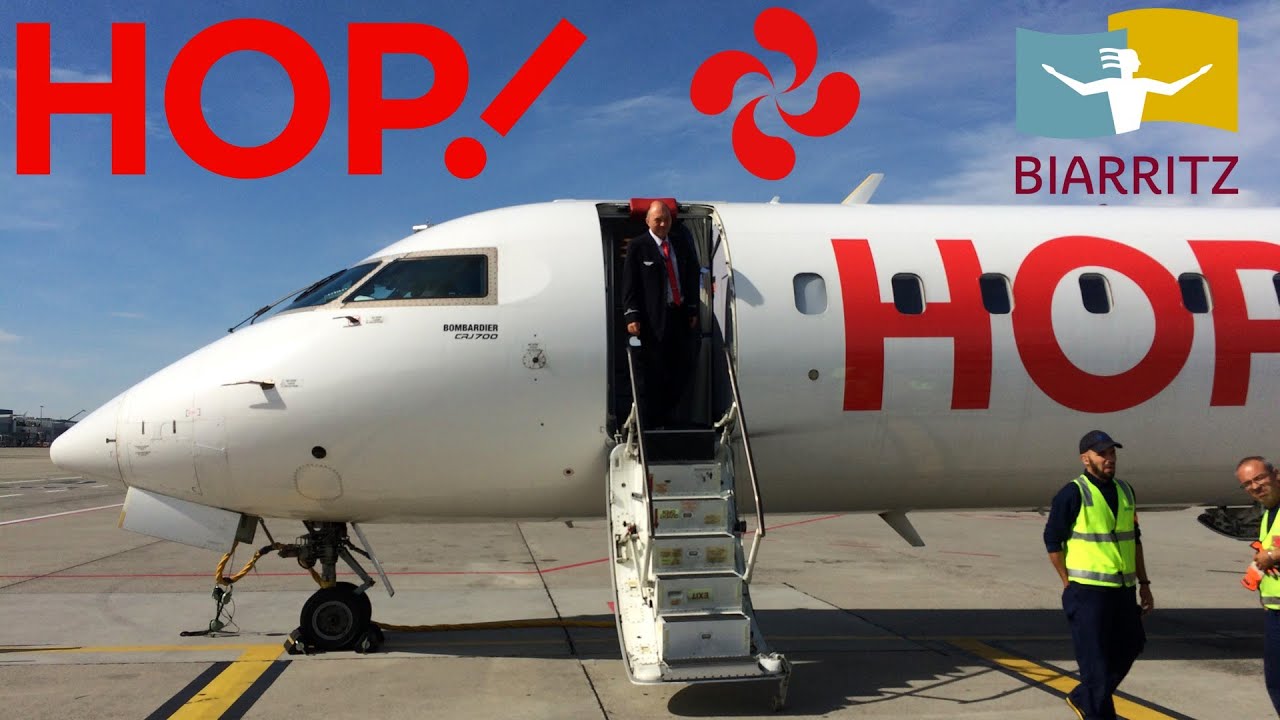 HOP A56513: Geneva ✈ Biarritz (CRJ-700)