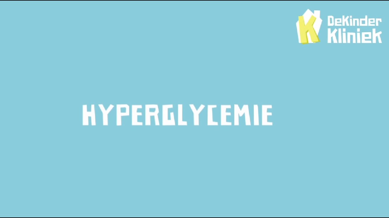 HYPERGLYCEMIE