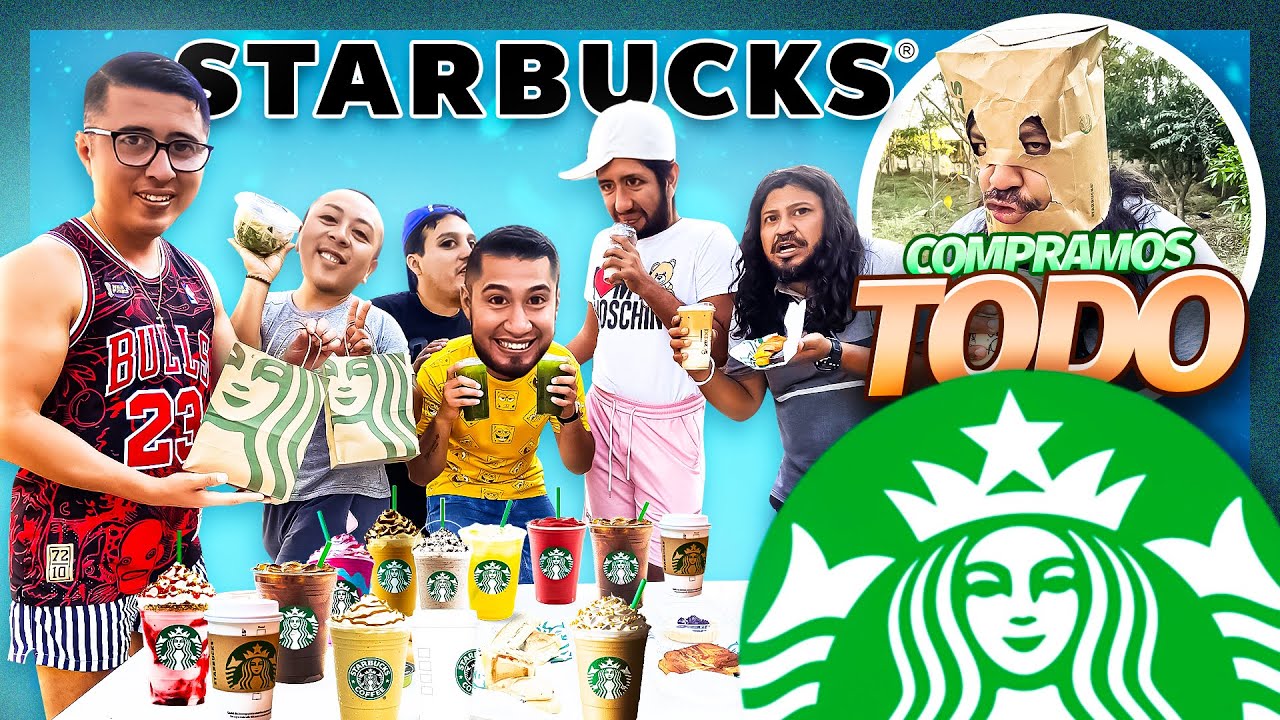 COMPRAMOS TODO DEL STARBUCKS 🤩😱