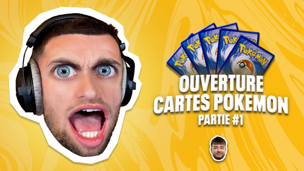 Ouverture de Cartes Pokémon #1 - Rediffusion Squeezie du 17/11