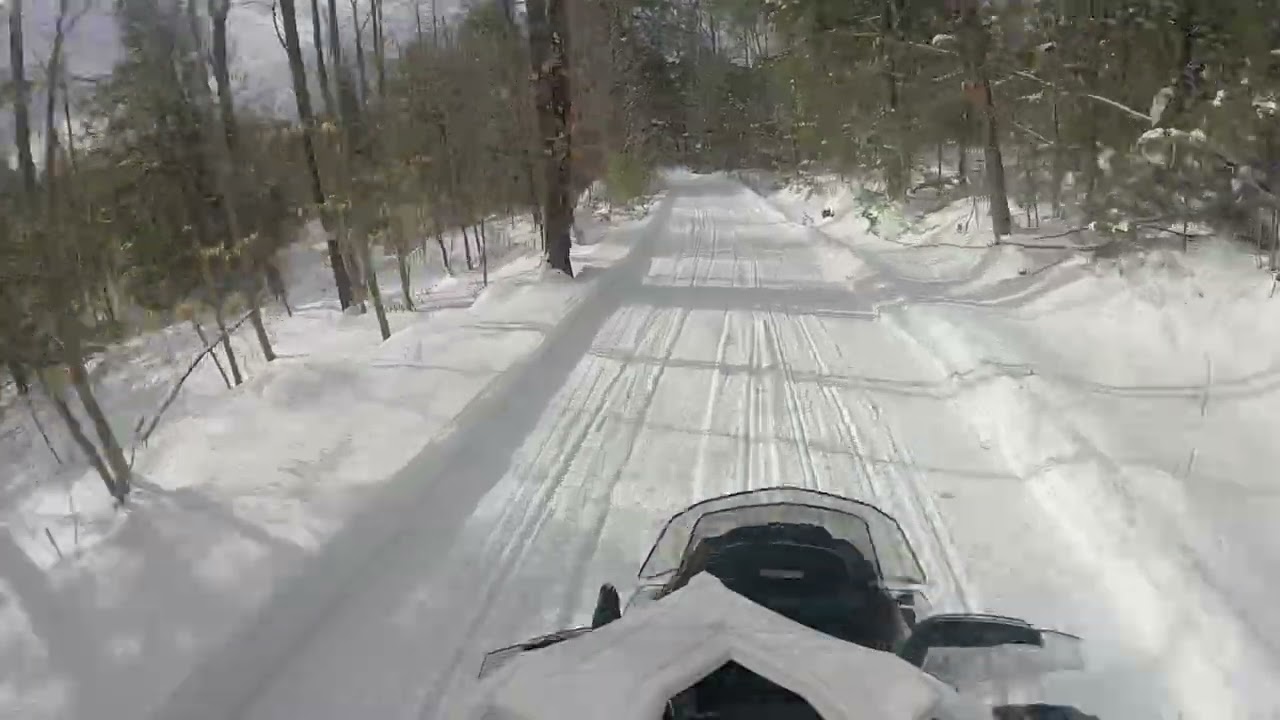 Short GoPro video I took riding Trails near Lake George, NY on 1/29/26 