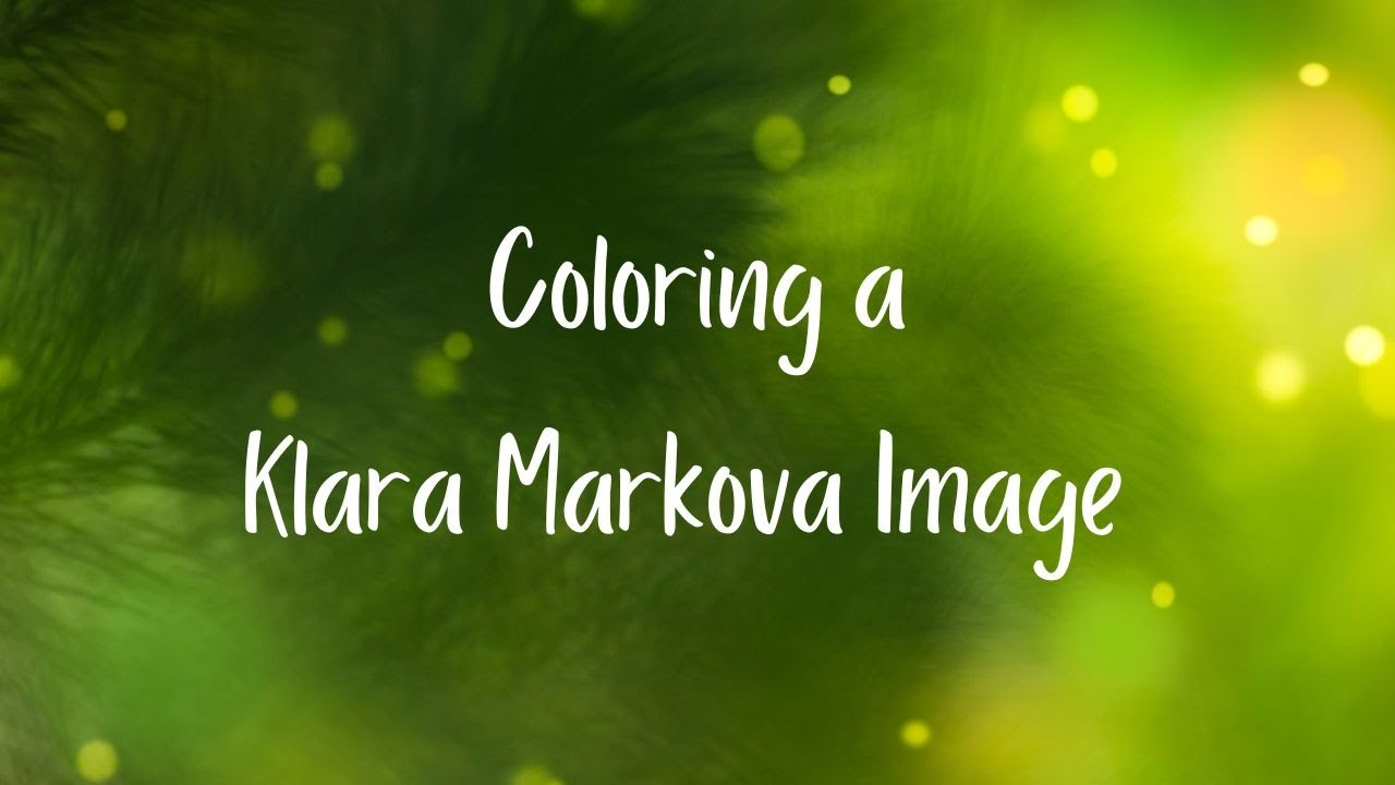 LIVESTREAM | Coloring in Fairy Celebrations by Klara Markova | Grizaye