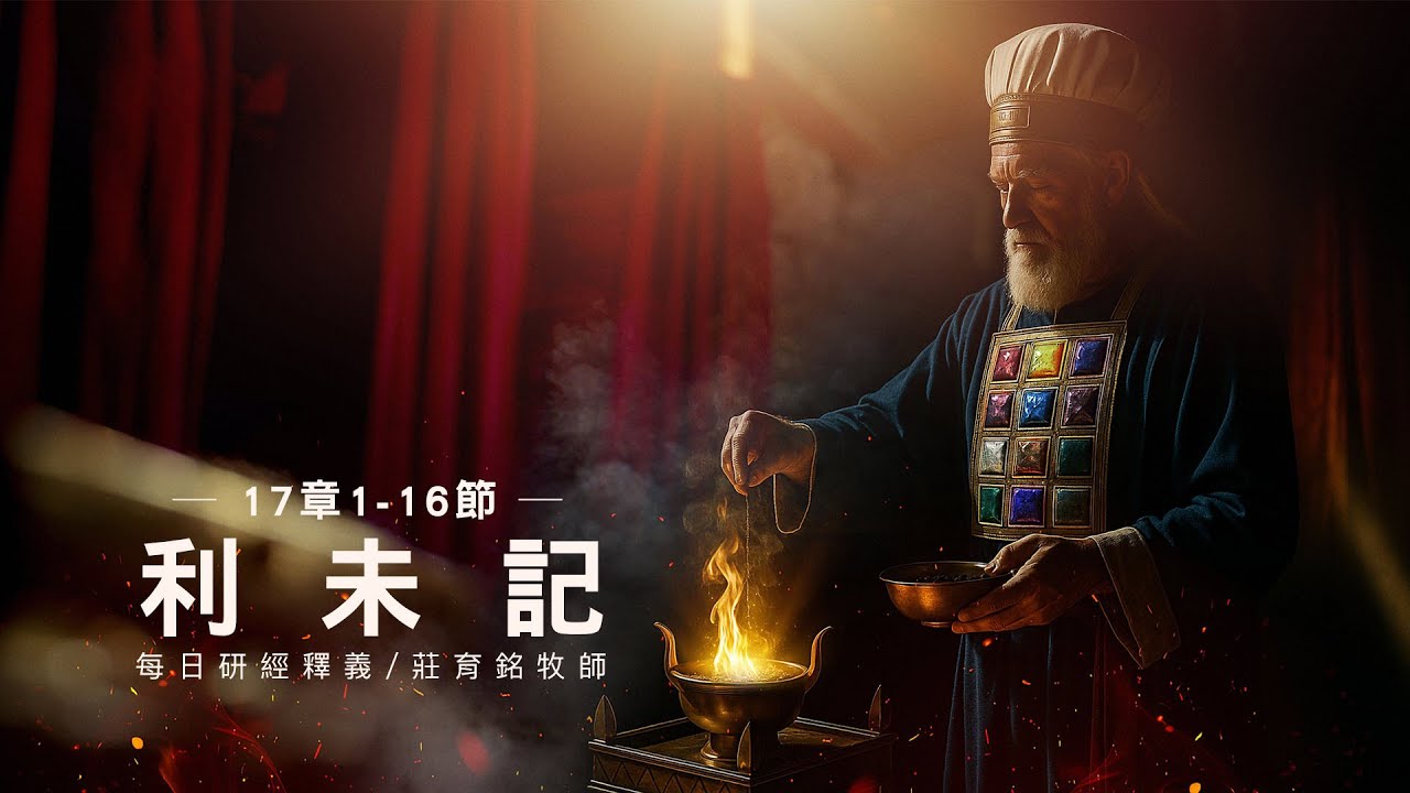 251027 利未記 17章 1~16節 舊約禁止吃血的原因 (附小組討論題庫於留言區)