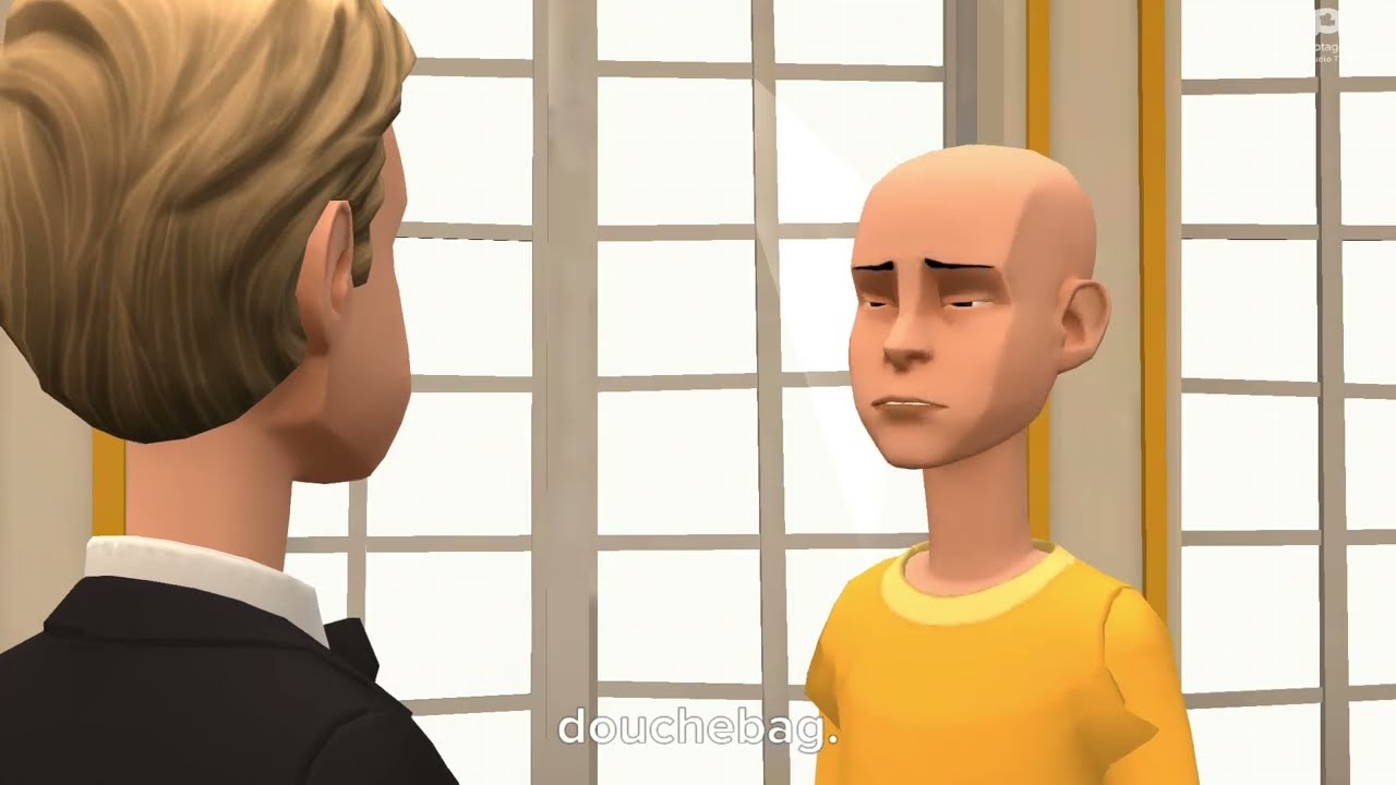 Caillou misbehaves at the school prom/grounded