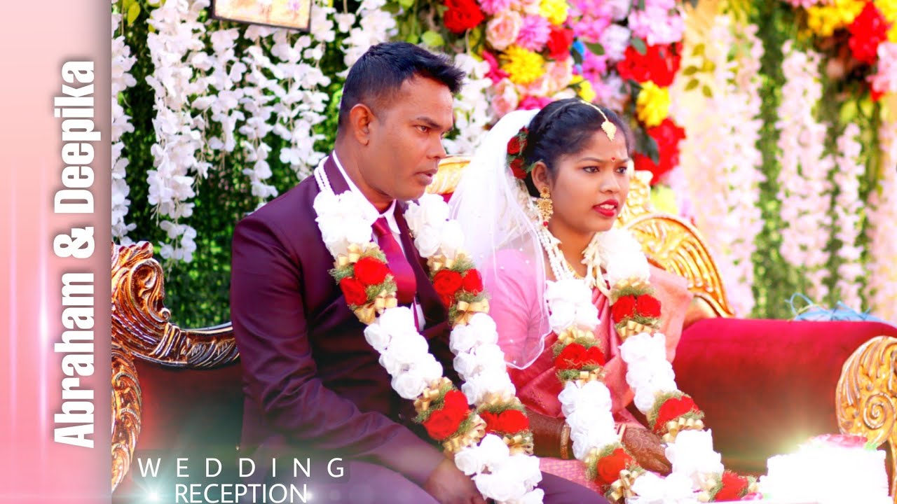 Wedding Reception at Kesramal//Abraham & Deepika// Christian Cultural Marriage Program
