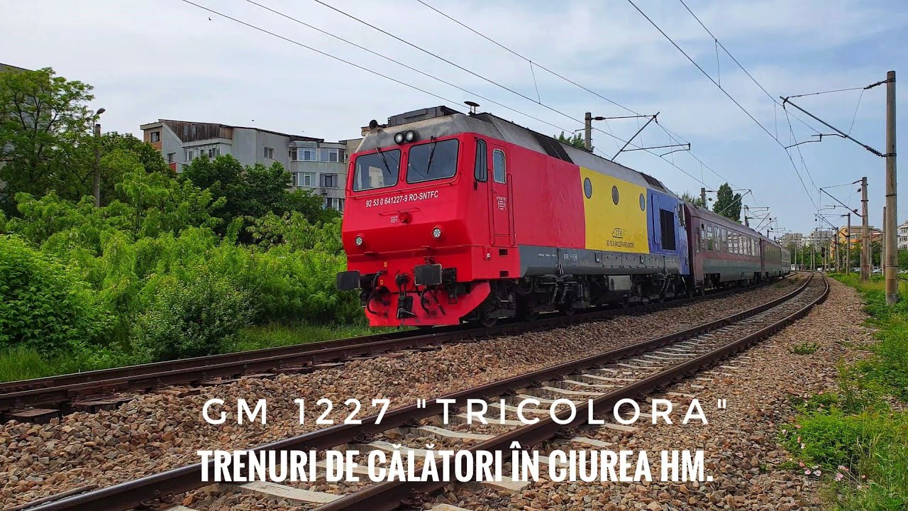Trains in CIUREA Hm./Trenuri în Ciurea Hm. 15.05.2020 [4K]