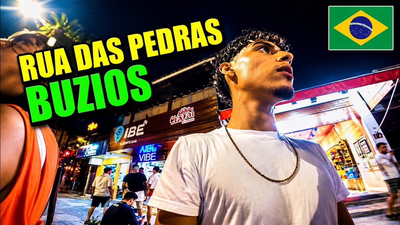 RECORRIENDO EL CENTRO DE BUZIOS | RUA DAS PEDRAS