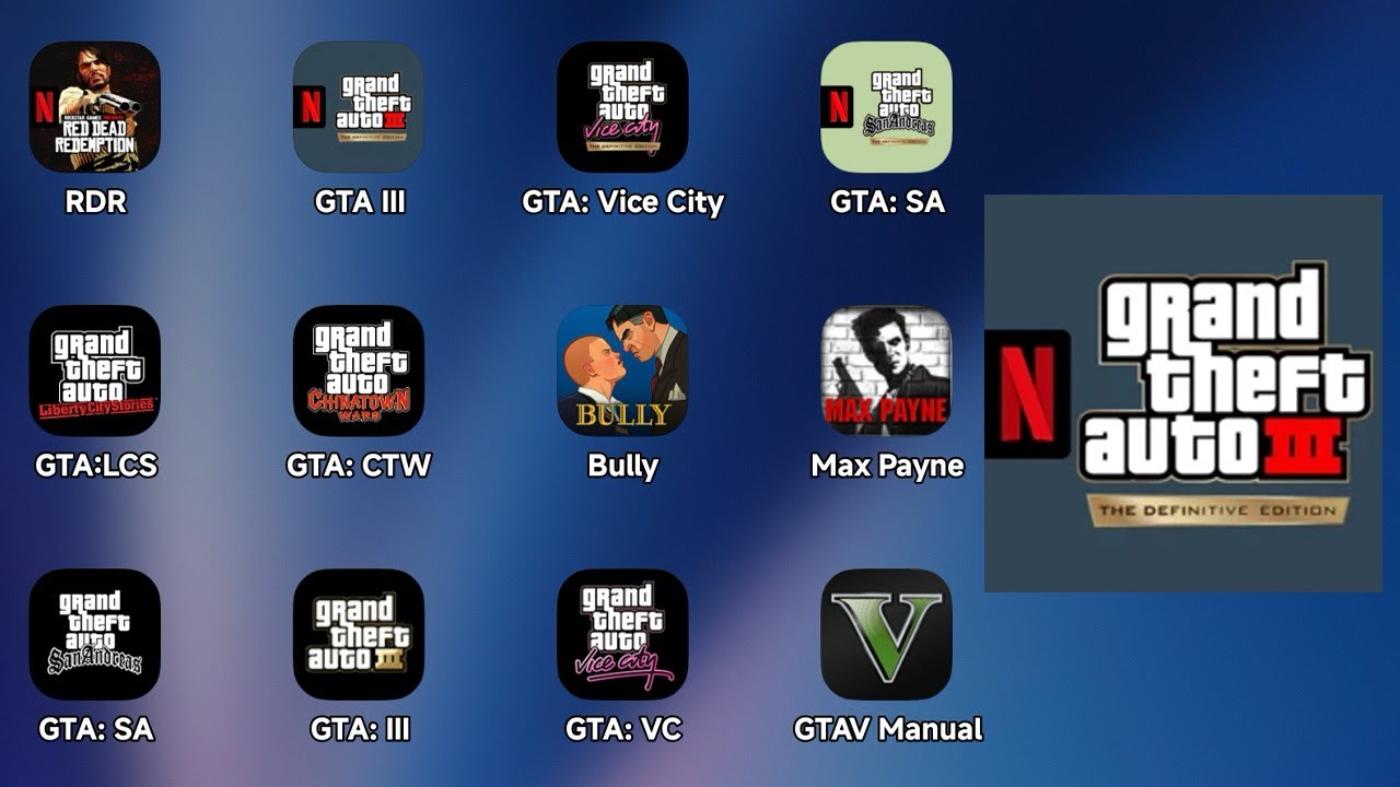 Grand Theft Auto III: Definitive Edition (NETFLIX) - Latest New/Old Update - Android Gameplay Review