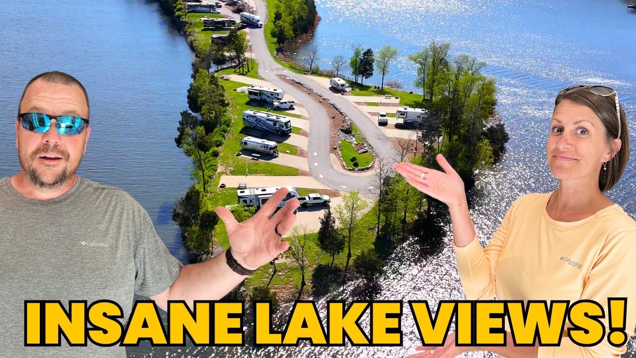 You Won’t Believe These WATERFRONT Sites in TENNESSEE! Full Tour of One of Our Favorite RV Resorts!