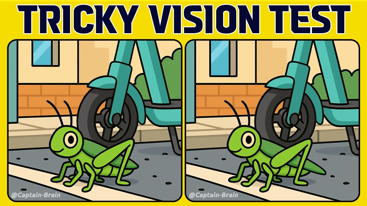 Tricky Spot the Difference Brain Teasers to Test Your Mind
