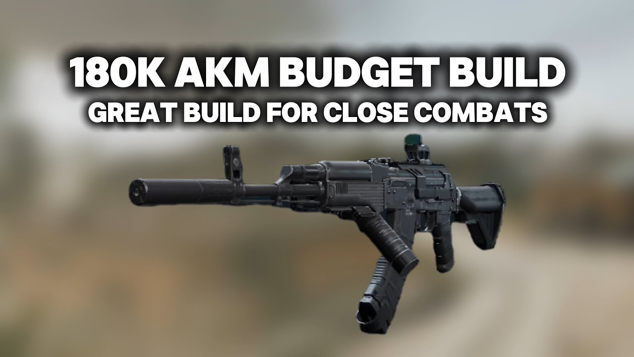 Best budget AKM build for close combats🔥 | Delta force mobile