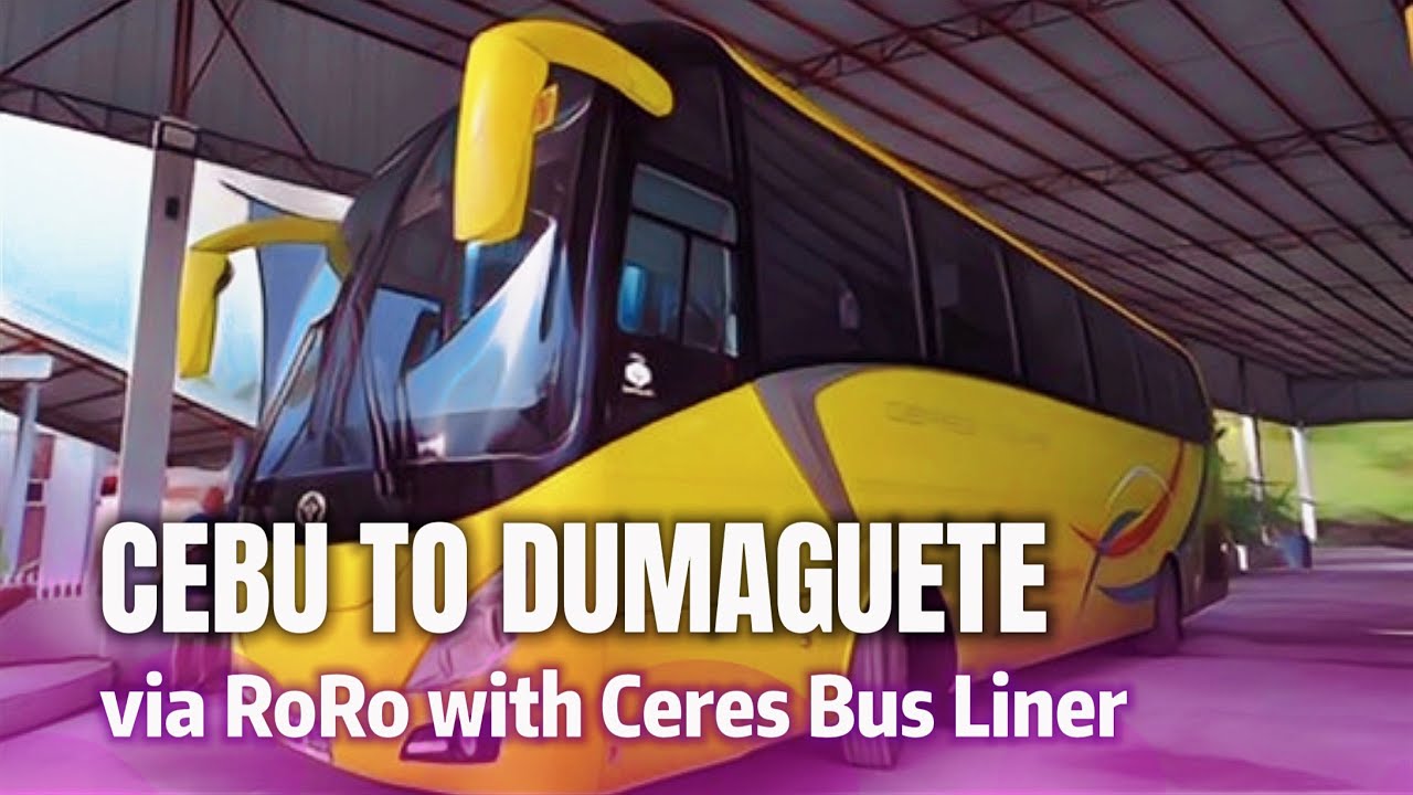 🐵 [HD #CEBU 🇵🇭 ] Cebu to Dumaguete via RoRo with Ceres Bus