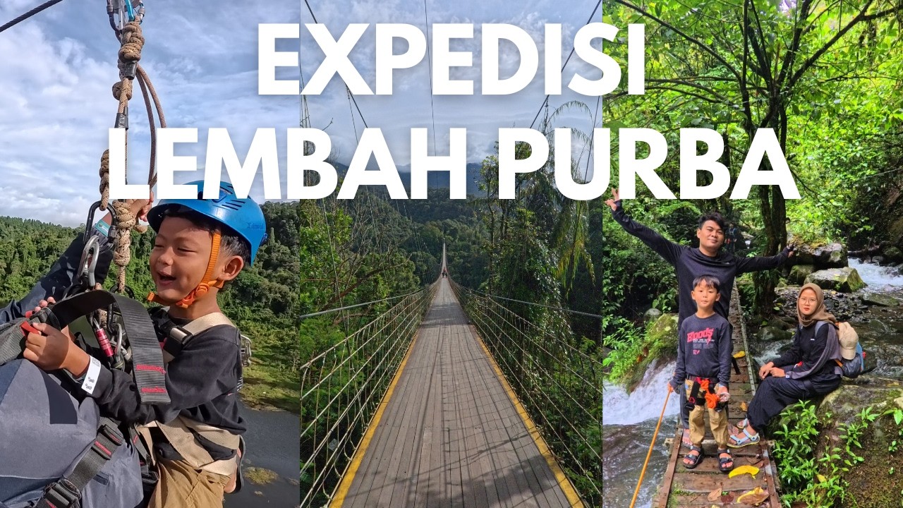 SUKABUMI | Ekspedisi Lembah Purba, Flying Fox, Suspension Bridge Situ Gunung