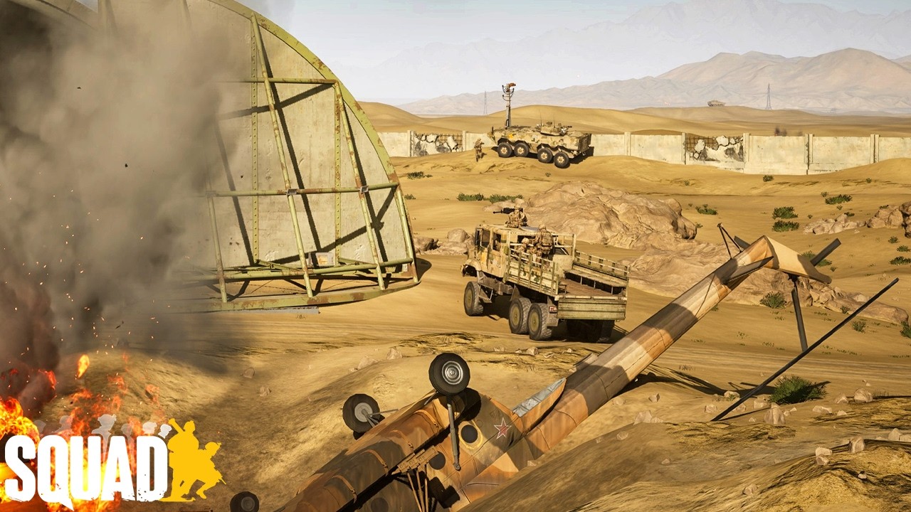 Chinese Troops Slam Into Canadian Mechanized Forces in Tallil | Eye in the Sky Squad Gameplay