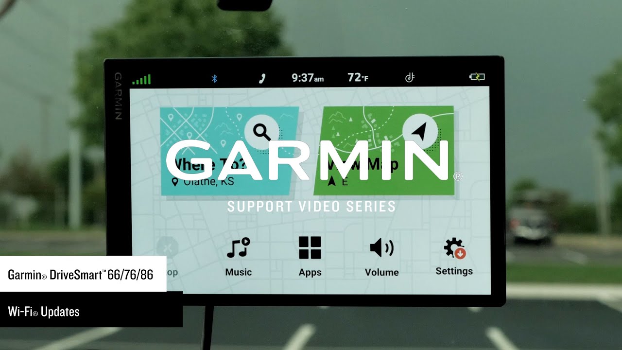 Pomoc techniczna: Aktualizowanie urządzenia Garmin DriveSmart&trade; 66/76/86 przez Wi-Fi&reg;