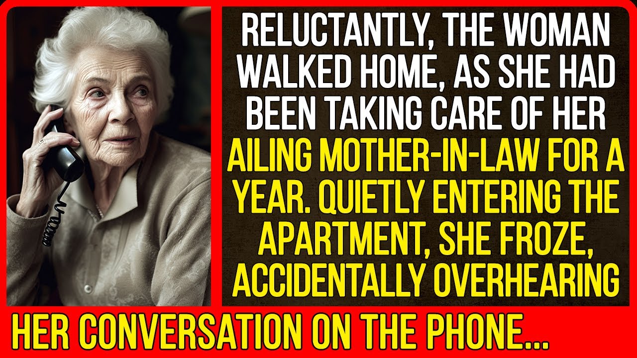 Quietly entering the apartment, she froze, accidentally overhearing her conversation on the phone...