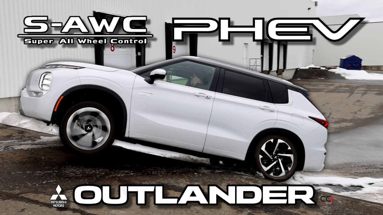 Mitsubishi Outlander PHEV S-AWC diagonal test: Small roll back !