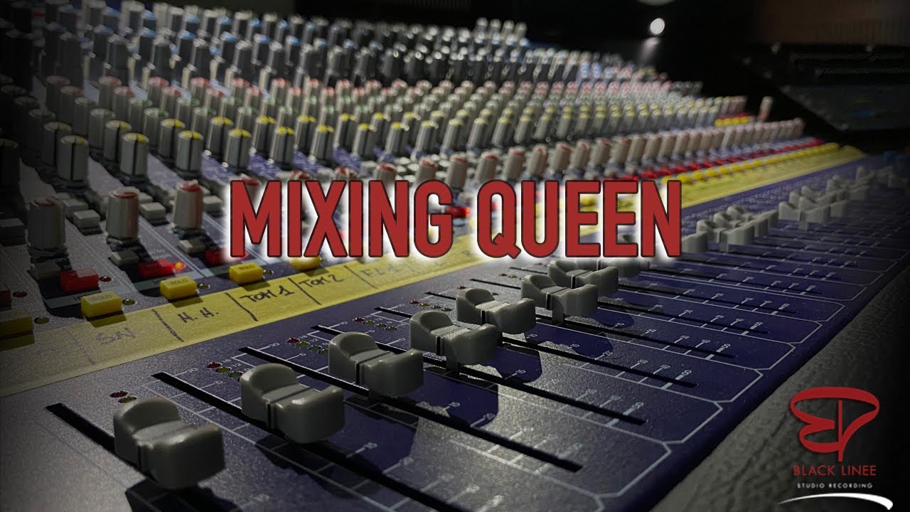 Analog Mixing - Don't Stop Me Now  (Queen) - MIDAS VENICE F32 Console