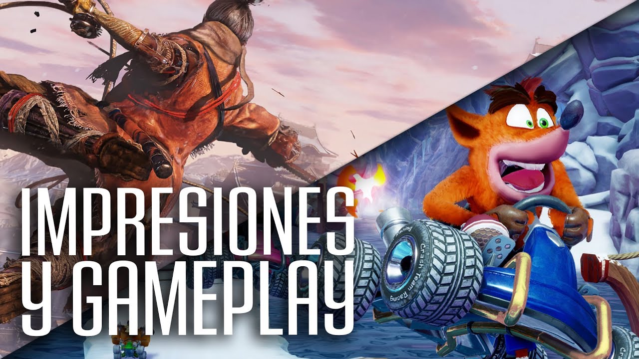 Sekiro y CTR: Impresiones y Gameplay
