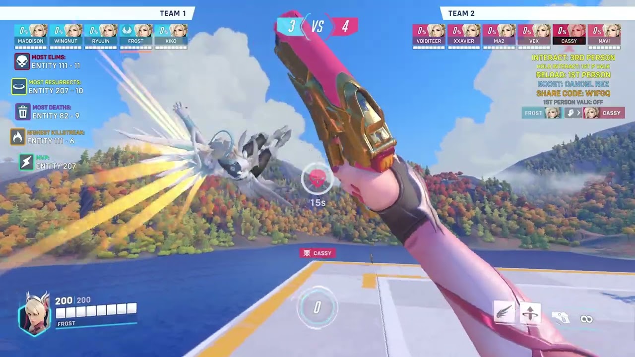 Overwatch 2 - 2023 Mercy Boxing Team Kill Highlights