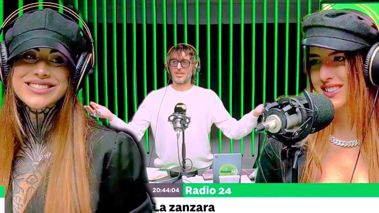 Cruciani vende le chewing gum di Noemy ed Elisa - La Zanzara 7.2.2024