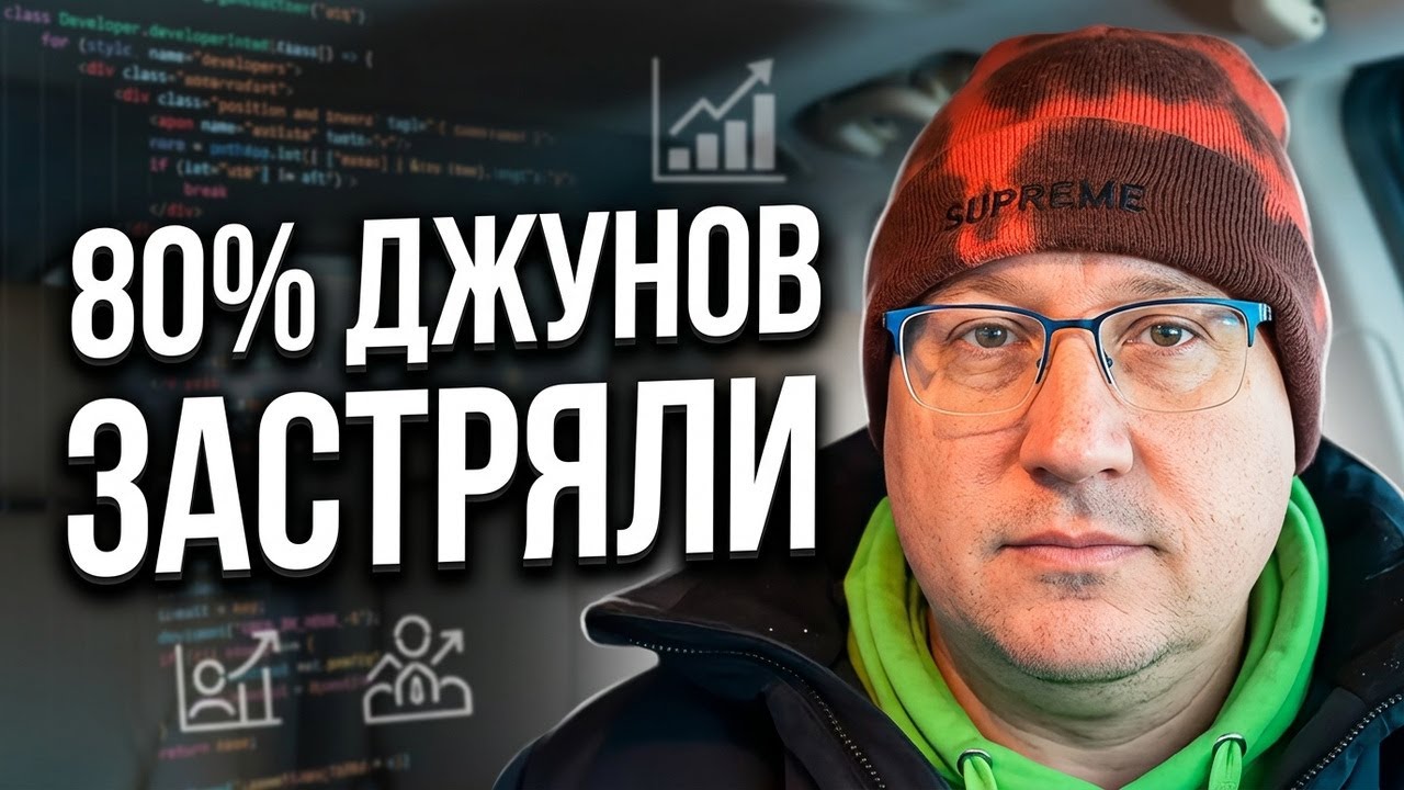 Почему 80% джунов так и не становятся мидлами?